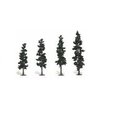 Woodland Scenics Woodland Scenics WOO1105 4 x 6 in. Realistic Tree Kit Pines Conifer Green WOO1105